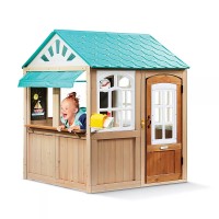 Casuta de joaca OceanFront Kidkraft - din lemn pentru copii in gradina Casuta de joaca OceanFront Kidkraft - din lemn pentru copii in gradina